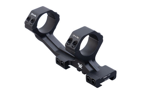 Vortex Optics 30mm Sport Cantilever Scope Mount has laser engraved torque specs